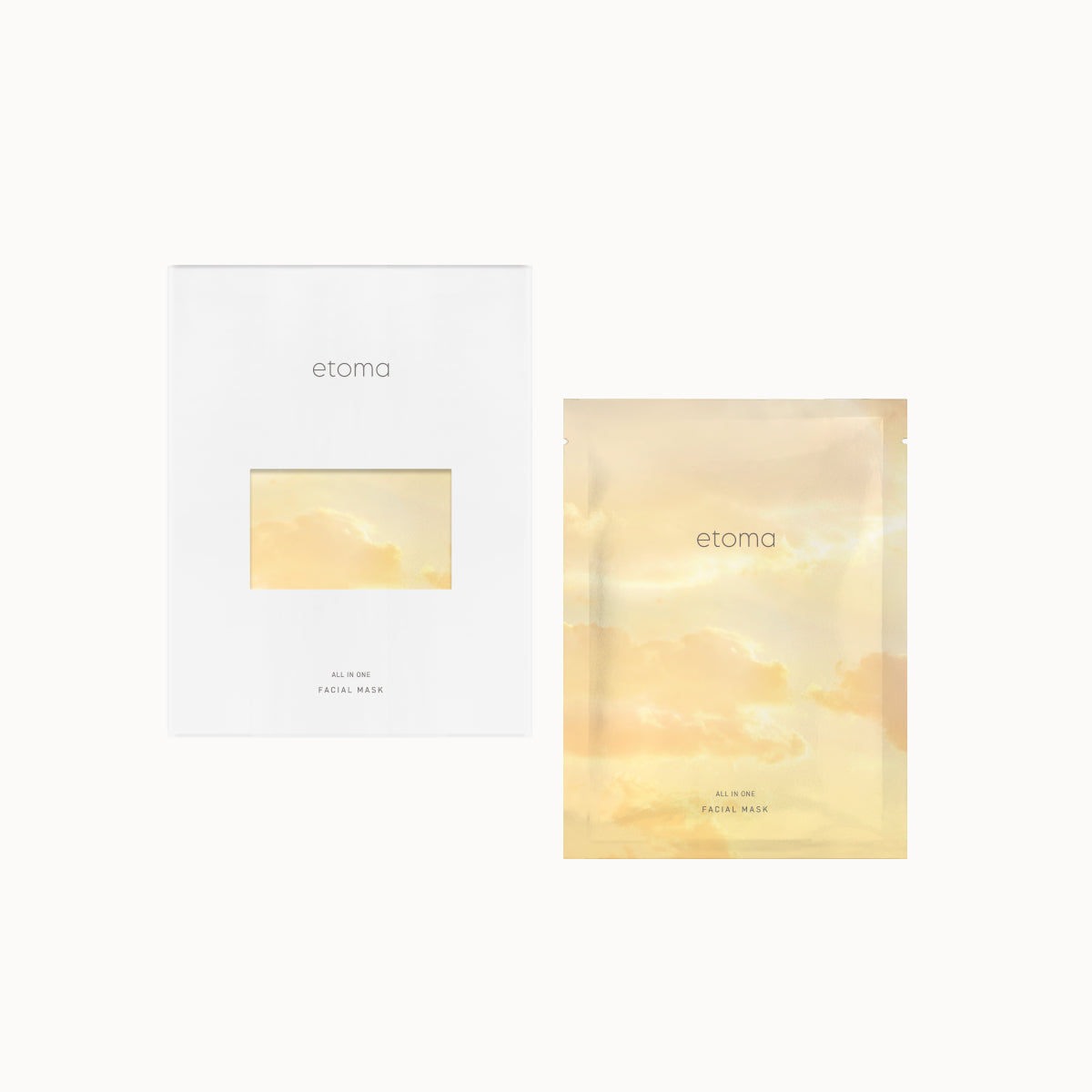 ALL IN ONE FACIAL MASK 〈美容乳液シートマスク〉
